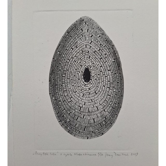 2000 - 2009 Jerzy Dmitruk, The Beginning of Fate (The Promised Heaven), 2009, Etching For Sale - Image 5 of 7
