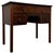 19th Century Antique Early 20th Century English Edwardian Mahogany Writing Table, 1890s For Sale - Image 5 of 12