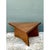 Mid 20th Century Vintage Triangular Wood Coffee Table For Sale - Image 5 of 12