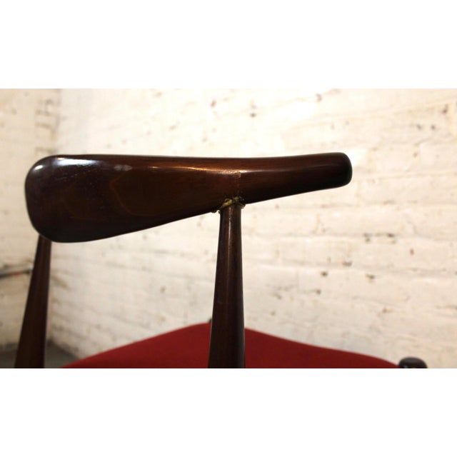 Mid 20th Century Mid 20th Century Set of Six Vamo Sønderborg Style Wishbone Dining Chairs For Sale - Image 5 of 11
