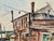 Rustic Henry Emil Salloch Original Watercolor on Paper Port Clyde, Maine. 1950 For Sale - Image 3 of 7