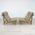 Mid-Century Modern Bernt Petersen Danish Lounge Chairs – A Pair For Sale - Image 3 of 16