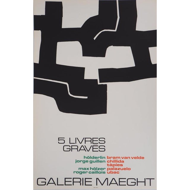 Expo 1974 Poster after E. Chillida For Sale - Image 8 of 8