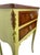 Wood Vintage John Widdicomb Two Drawer Painted Side Table With Cabriole Legs and Decorative Motifs For Sale - Image 7 of 11