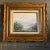 1970’s Original Vintage Serine Marshes Landscape Painting Original Vintage Carved Wood Frame For Sale In Philadelphia - Image 6 of 6