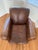 Restoration Hardware 1920s Parisian Leather Club Chair (2) For Sale In New York - Image 6 of 6