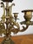 Gold French Style Five-Arm Candleholders in Brass, Set of 2 For Sale - Image 8 of 18