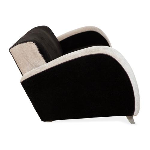 Black Three-Seater Sofa in Fabric from Bretz For Sale - Image 8 of 11