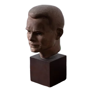 Jared French Portrait Bust of Chuck Howard