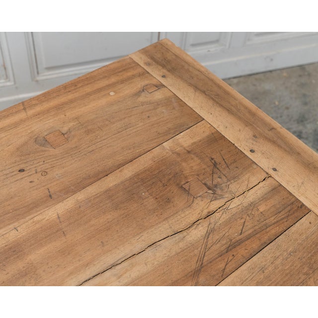 Farmhouse Walnut Table from Albi, 1890s For Sale - Image 6 of 12