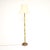Onyx Marble and Gilt Metal Floor Lamp, 1930 For Sale - Image 9 of 9