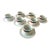 Memphis Style Vintage Studio Nova Fire&Ice Series Cup and Saucer Set of 7 For Sale