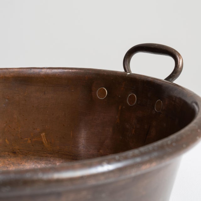 Traditional 19th Century Belgium Chocolate Copper Serving Piece For Sale - Image 3 of 15