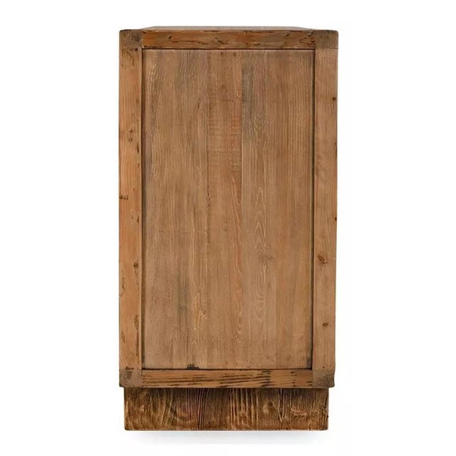 Salvaged Pine Lattice Sideboard For Sale - Image 4 of 5