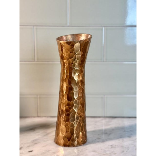 Mid-Century Modern Brutalist Copper Carafe, 1950s For Sale - Image 13 of 13