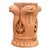Vintage Hand Carved Table/Desk Organizer, India Import For Sale