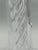 Pair of Simon Pearce Stratton Hand-Blown Air Twist Crystal Pillar Candlesticks, 7" For Sale - Image 9 of 10