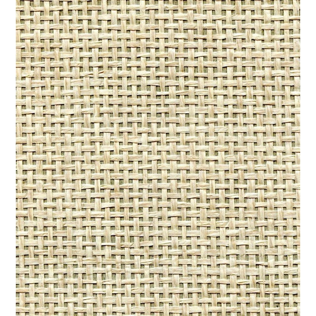 The House of Scalamandre Organic Paperweave Wallcovering, Flax For Sale
