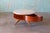 1953 Attributed Vladimir Kagan for Kagan Dreyfus Revolving Table Marble Cherry For Sale - Image 16 of 16