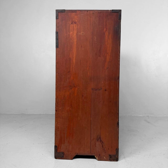 Japanese Kimono Tansu Storage Chest, 1880s For Sale - Image 9 of 13