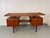 Vintage well made Danish Design Mid Century teak desk, 1950s Designed in the manner of Louis van Teeffelen for...