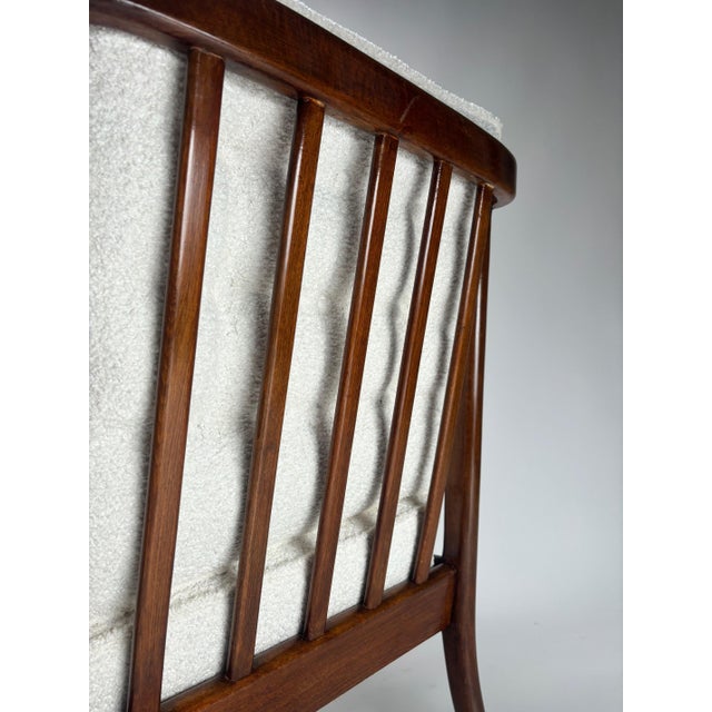 Cream Mid-Century Modern Chairs in the style of Paolo Buffa, Italy, 1950s, Set of 2 For Sale - Image 8 of 12