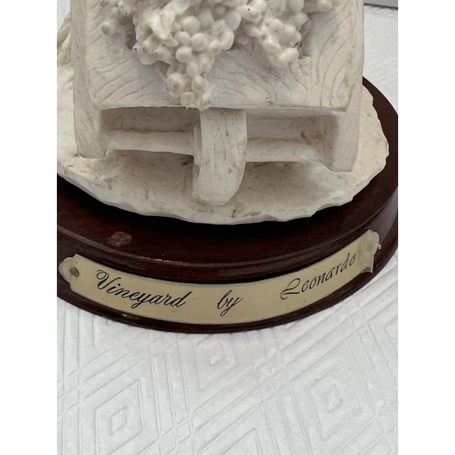 Vintage Early 20th Century Figurine "Vineyard by Leonardo" For Sale - Image 9 of 11