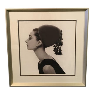 Audrey Hepburn Black & White Photograph by Cecil Beaton For Sale
