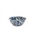 Enamel Splatter Cereal Bowls, Navy & Cream - Set of 4 Our Cereal Bowl set featured in Crow Canyon Home's iconic splatter...