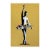 Martin Whatson, Passe (Gold), Rare and Unique Unreleased Test Print, Framed, Street Art, 2019 For Sale