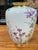 Spectacular handpainted Porcelain K&A Krautheim Vase. Brilliantly colored flowers in Violet, Yellow, Pink, Red, Blue and...