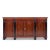 Baker French Empire Neoclassical Mahogany Sideboard Buffet Server Bar Credenza This credenza measures: 72 wide x 19 deep x...