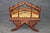Chinoiserie 1960's Chinoiserie Style Carved Savonarola Chair For Sale - Image 3 of 10