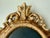 Shabby Chic Vintage Limoges France Cameo Pair of Art Plaques Carved Gilt Wood Oval Frames Mid-Century Decor For Sale - Image 3 of 12
