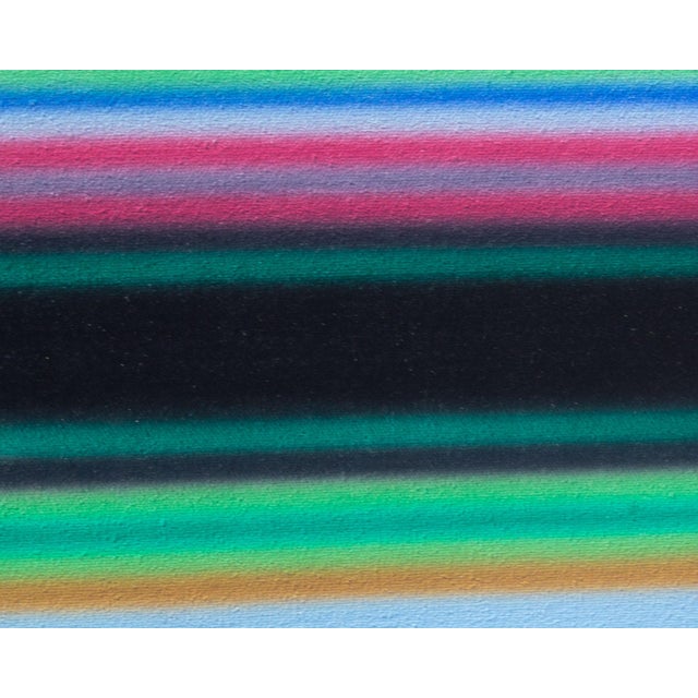 Abstract 1977 “Band on the Run” Acrylic on Canvas Airbrush Painting Signed by Artist Steve Redman For Sale - Image 3 of 10