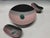 Ettore Sottsass 1960s Bitossi Lava Glaze Console Bowl W Matching Accent Dish/Bowl/Candle Holders For Sale - Image 4 of 9