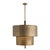 2020s Arteriors Home Leonardo Gold Iron Chandelier For Sale - Image 5 of 11