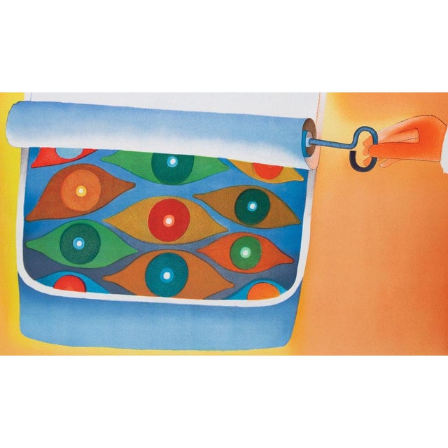 Modern Jean-Michel Folon, Oeuvre gravé, Lithograph For Sale - Image 3 of 7