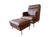 This striking Lounge Chair and Ottoman designed by Pierre Sindre, for Elersen, is compact and comfortable. The cushions...