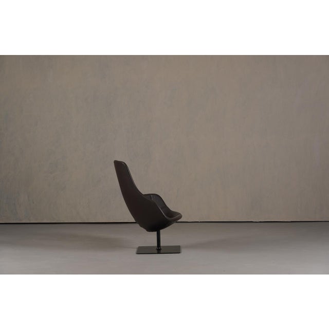 Black Set of Fjord Lounge Chair and Pouf by Patricia Urquiola for Moroso, Italy, 2000s For Sale - Image 8 of 18