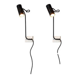 1970s Mid-Century Modern Inspired Wall Sconces - Pair For Sale