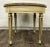 Vintage French Louis XVI Style Round Marble Top Side Table End Table For Sale - Image 4 of 10