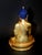 Late 20th Century Natural Rock Crystal Gilt Bronze Buddha Nepal Authenticity Seal For Sale - Image 18 of 18