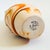 Large Vintage Nemadji Pottery Wedding Vase - Orange and Brown Matte Swirl Glaze For Sale - Image 12 of 12