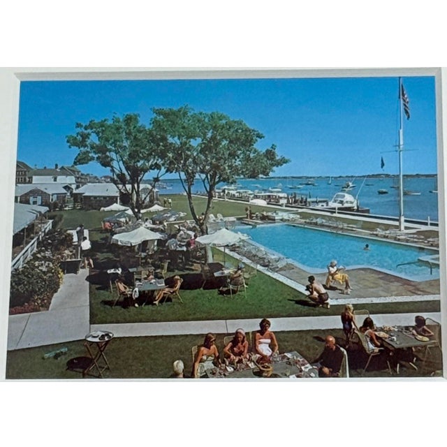 Nantucket's White Elephant Hotel Framed Photo For Sale In Miami - Image 6 of 12
