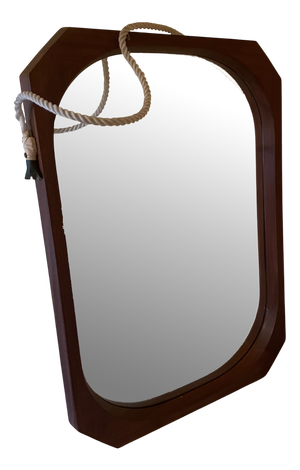 Octagonal Wall Mirror by Carlo Graffi & Franco Campo for the HOME, Italy, 1960s