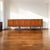 Brown Antique Italian Buffet, Sideboard, Marble Top, Inlaid Wood For Sale - Image 8 of 9