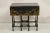 Drexel Heritage Drexel Et Cetera Asian Chinoiserie Black Lacquer Small Gateleg Side Table For Sale - Image 4 of 8