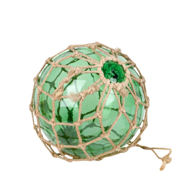 Japanese Blown Glass Fishing Buoy Chairish
