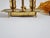 Vintage French Bouillote Brass & Tole Table Lamp For Sale - Image 15 of 16